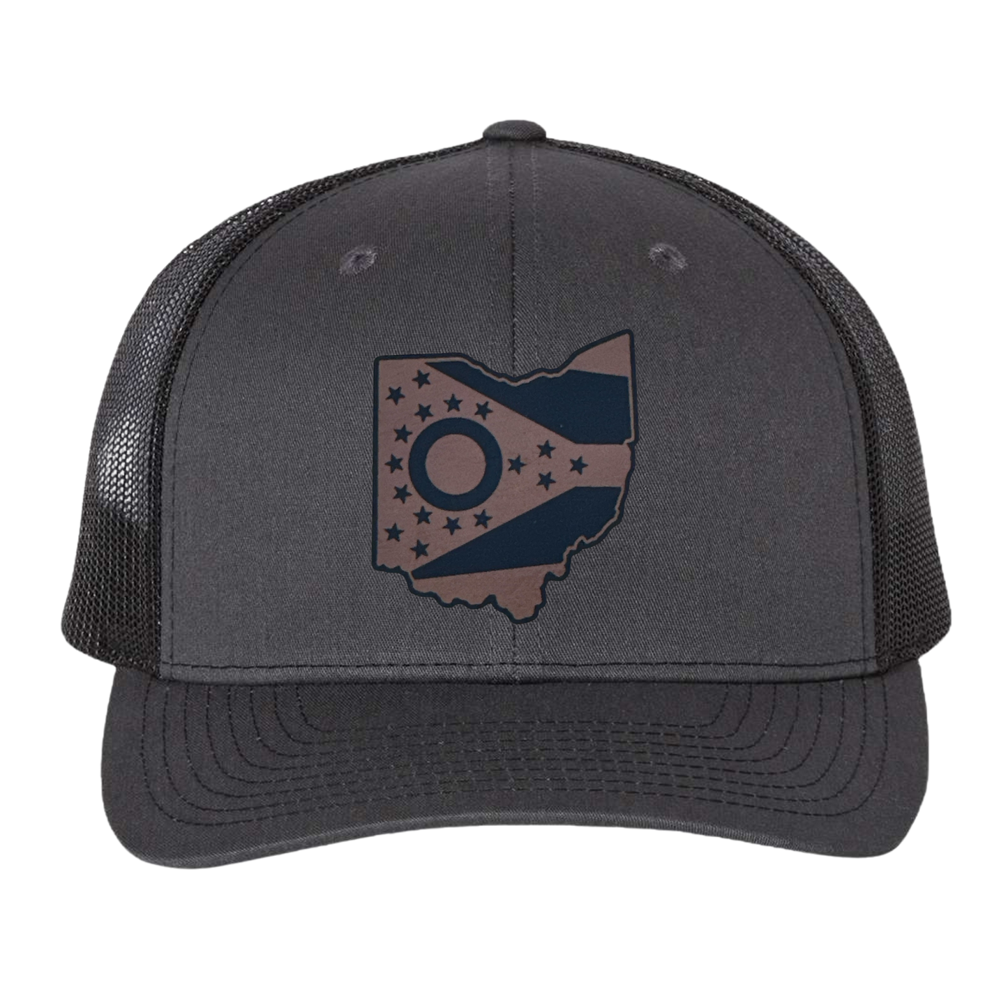 Ohio State Flag Custom Patch Hat
