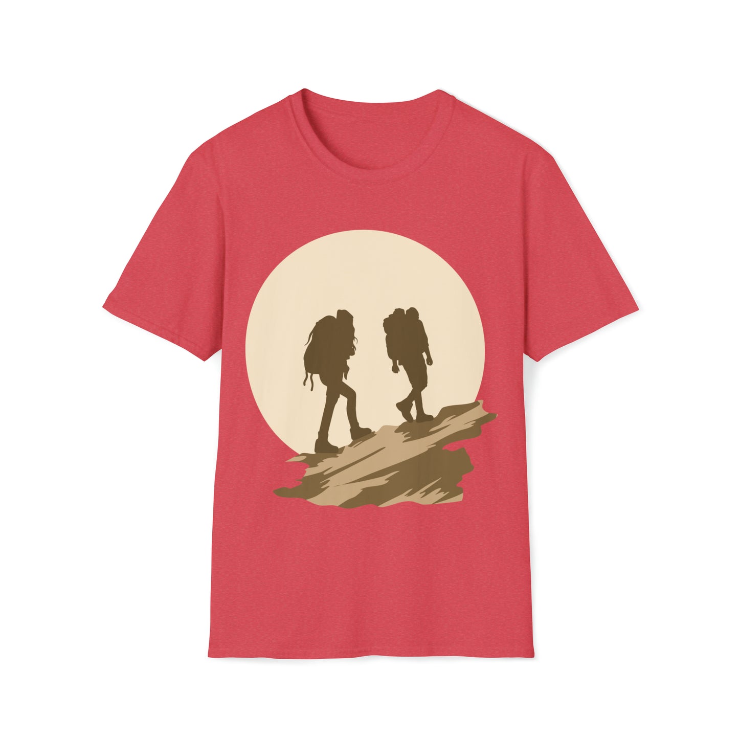Hiking Graphic Tee Unisex Softstyle T-Shirt