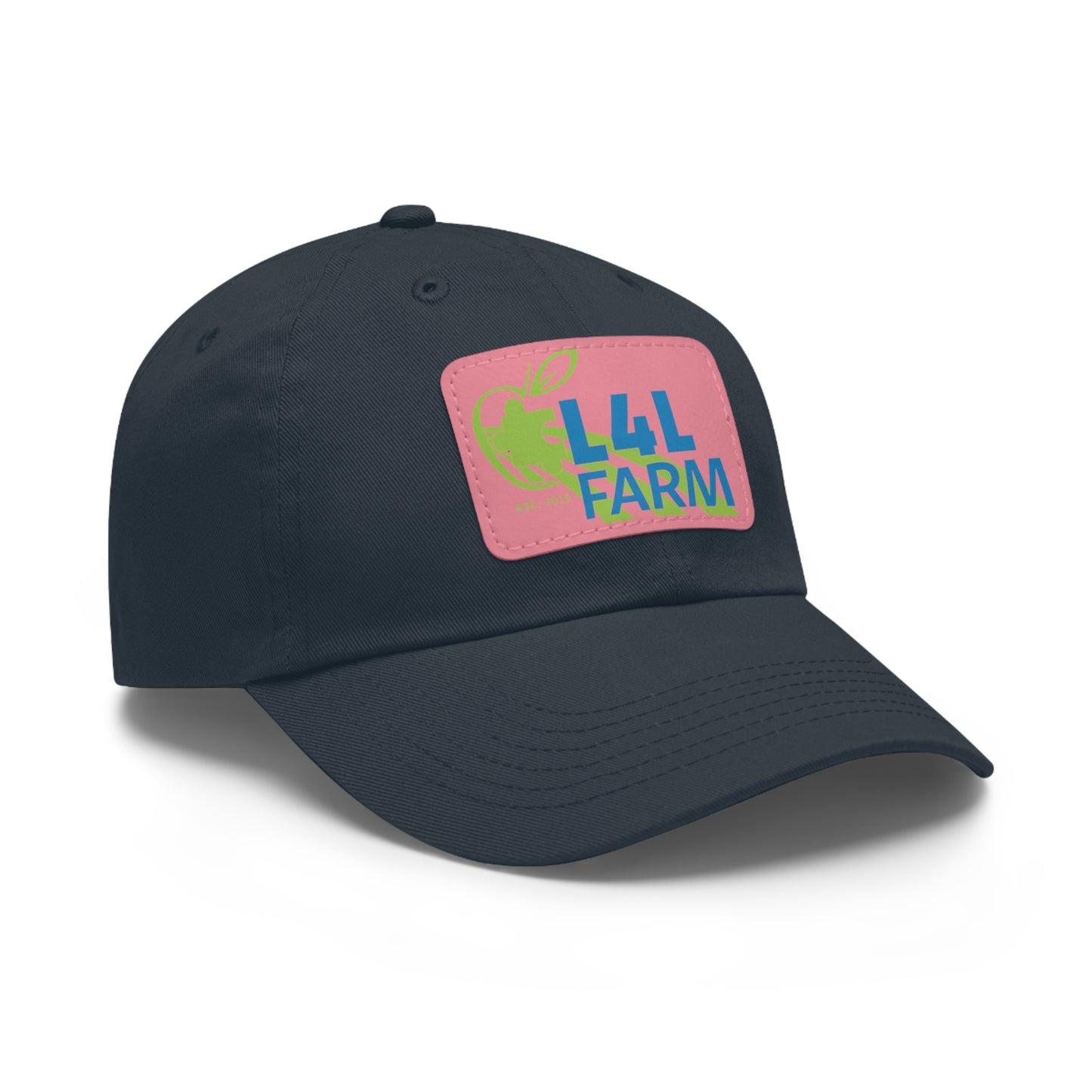 L4L Farm Dad Hat with Leather Patch (Rectangle)