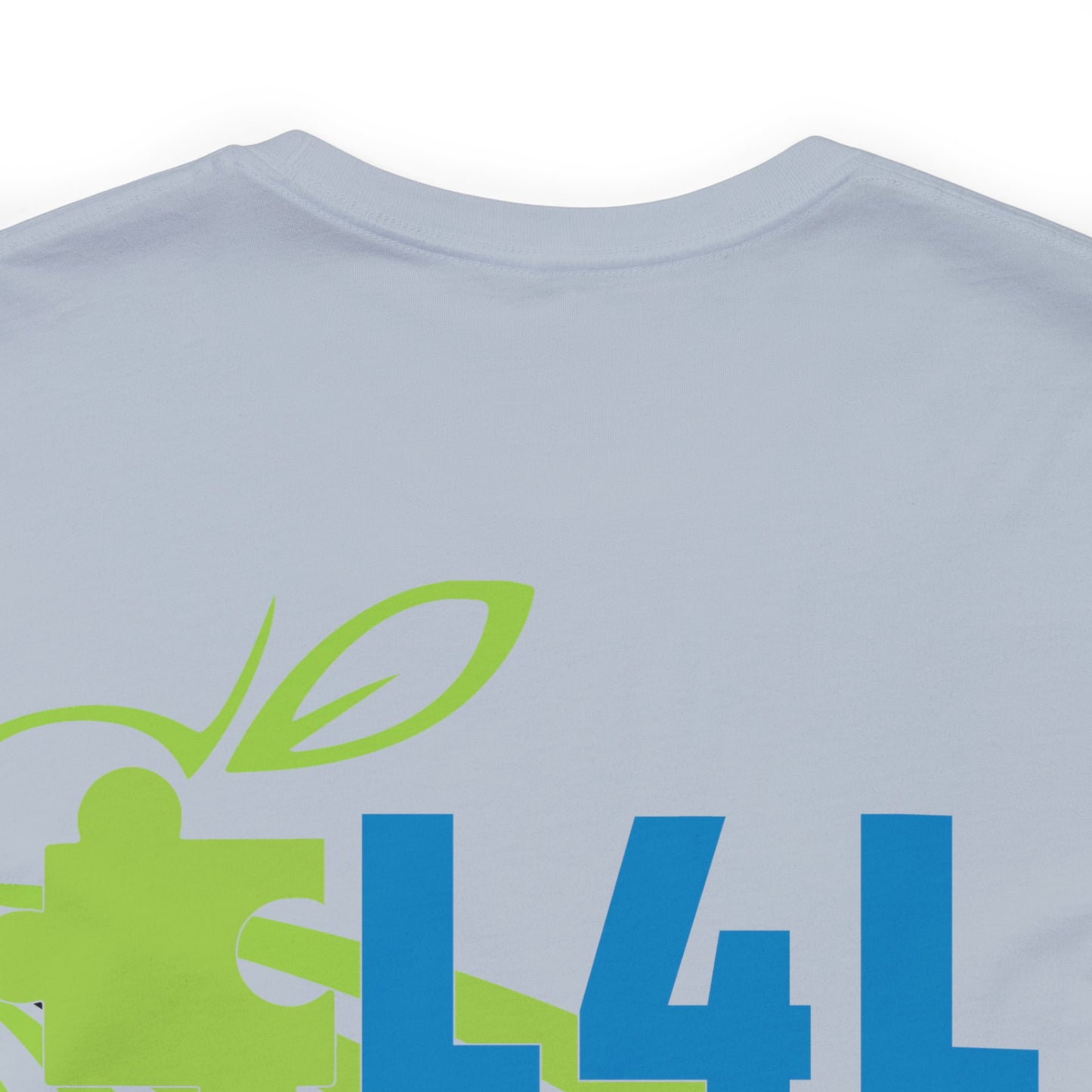 L4L Farm Front and Back design Unisex Jersey Short Sleeve Tee