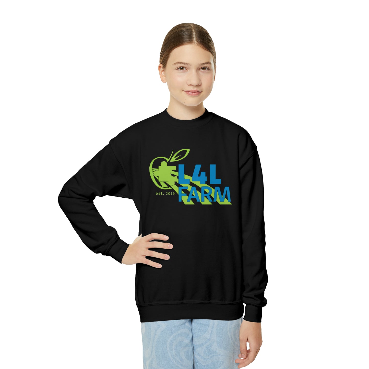 L4L Farm Youth Crewneck Sweatshirt