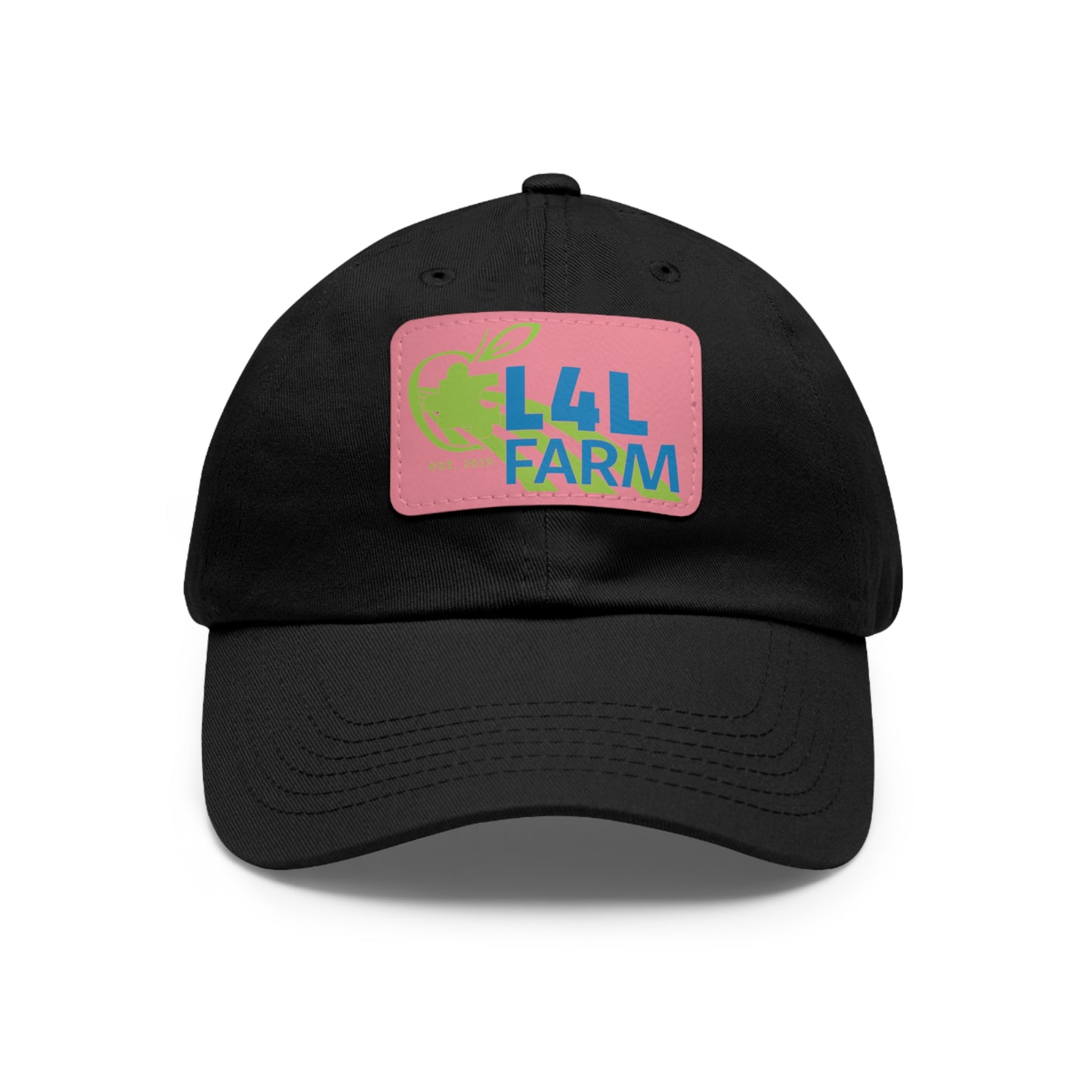 L4L Farm Dad Hat with Leather Patch (Rectangle)