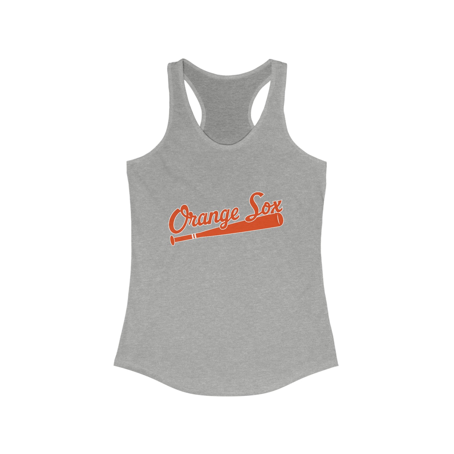 Orange Sox Women's Ideal Racerback Tank