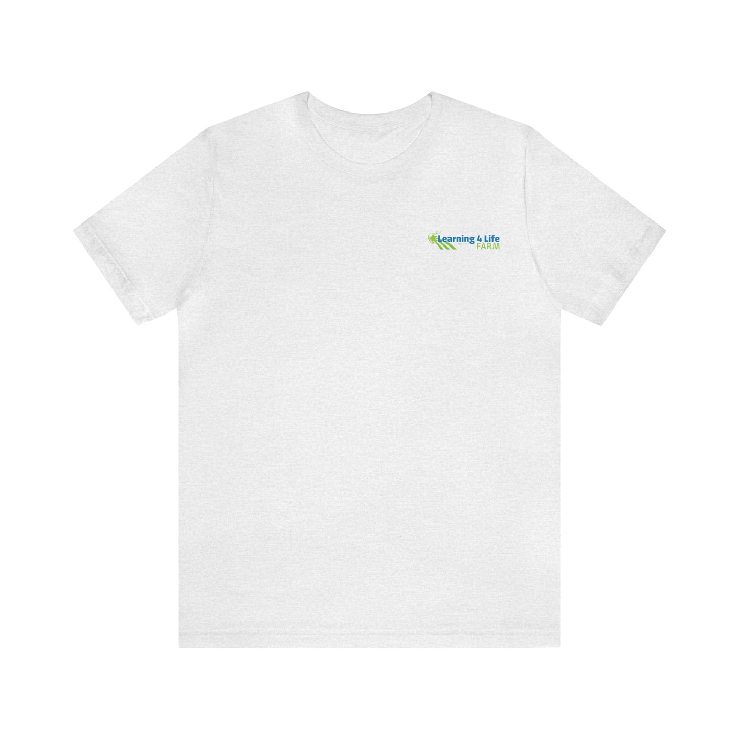 L4L Farm Front and Back design Unisex Jersey Short Sleeve Tee