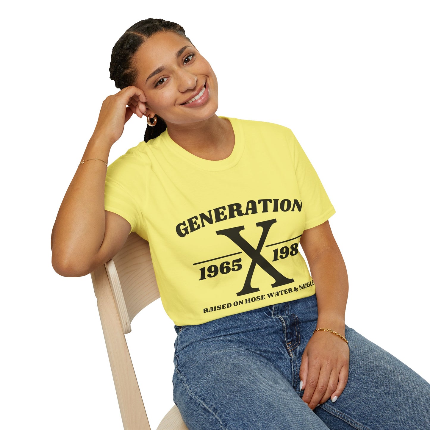 Generation X Softstyle T-Shirt with oversized design