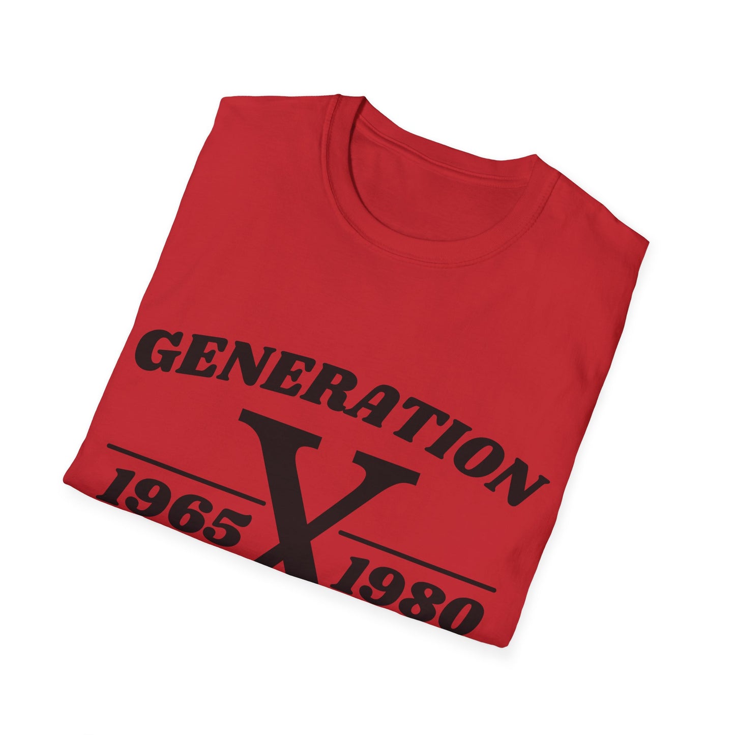 Generation X Softstyle T-Shirt with oversized design