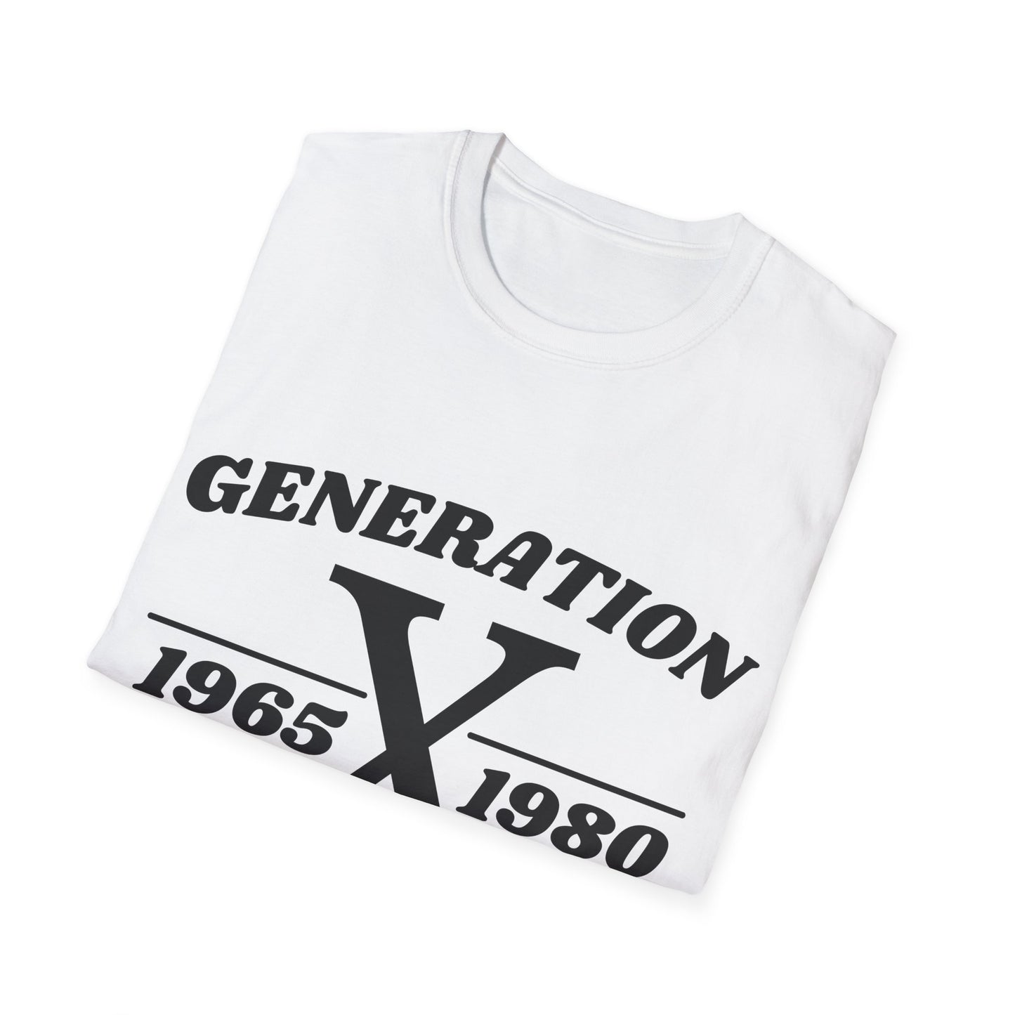 Generation X Softstyle T-Shirt with oversized design