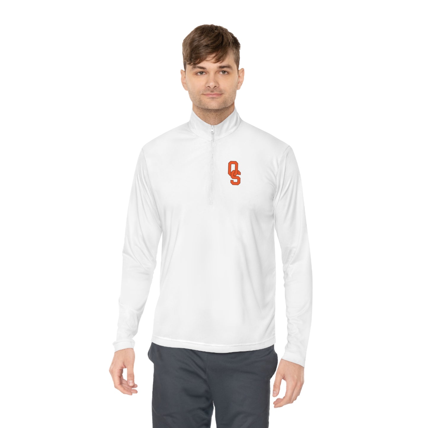 Orange Sox Unisex Quarter-Zip Pullover