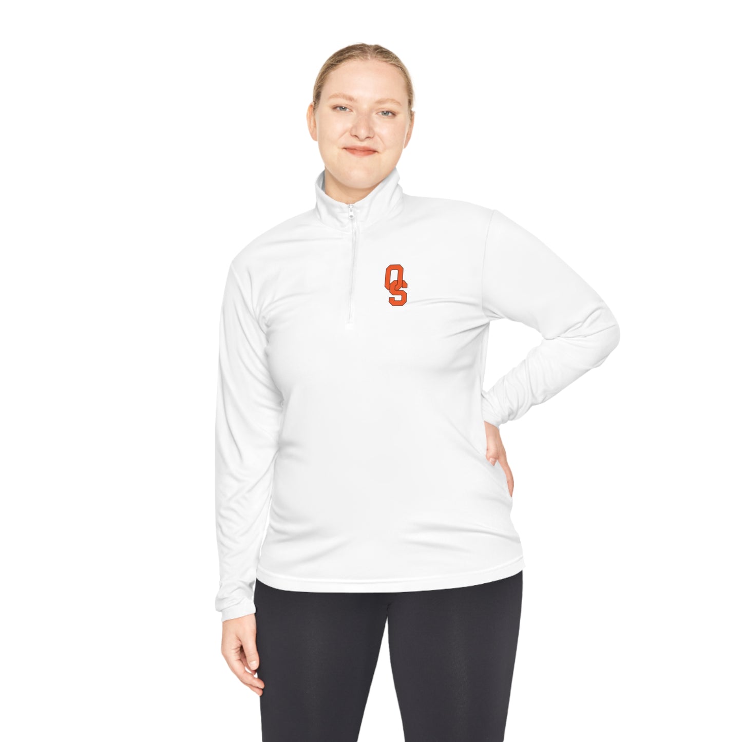 Orange Sox Unisex Quarter-Zip Pullover