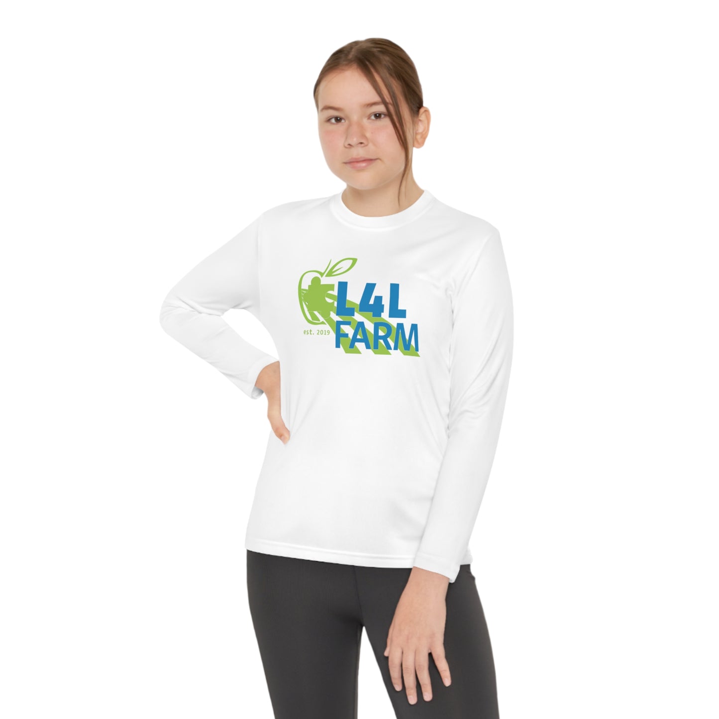 L4L Farm Youth Long Sleeve Competitor Tee