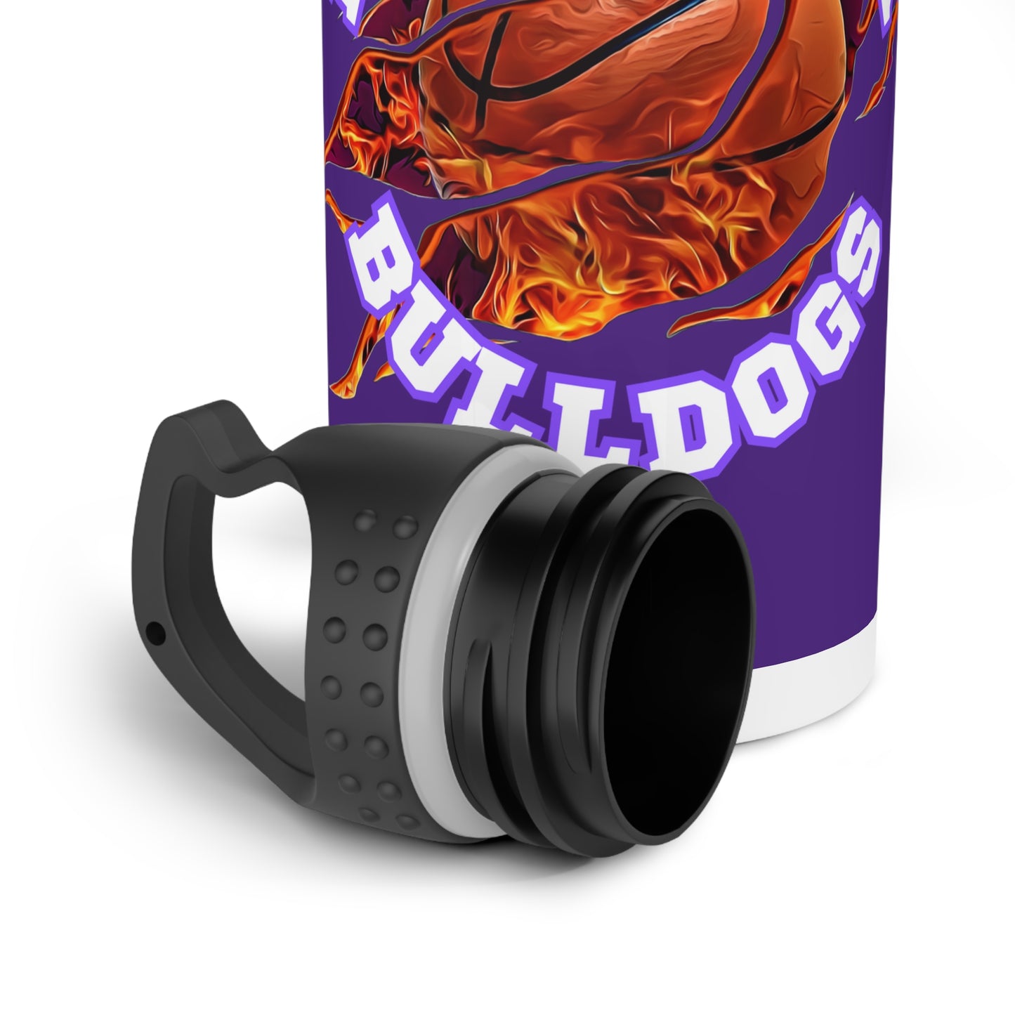 East Knox Basketball Stainless Steel Water Bottle