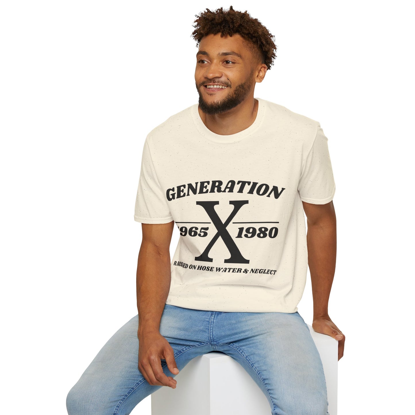 Generation X Softstyle T-Shirt with oversized design