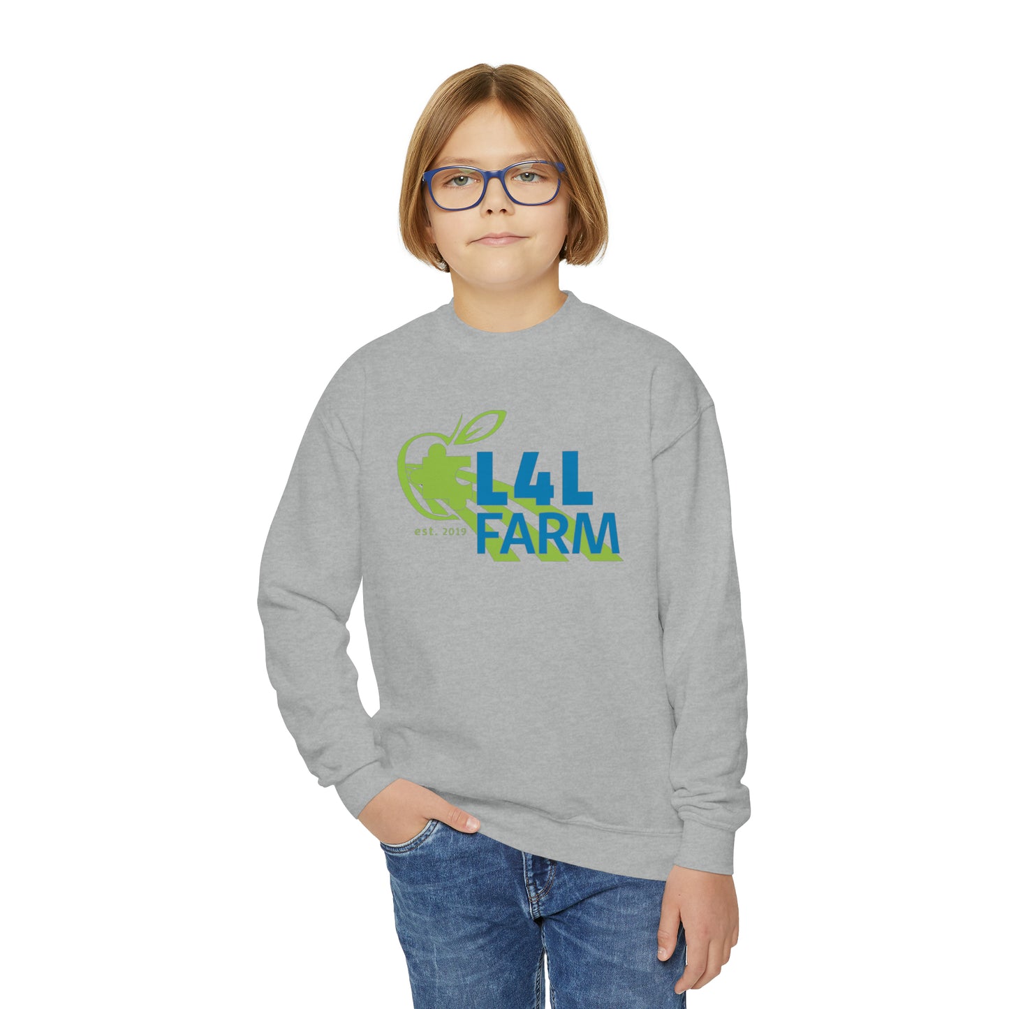 L4L Farm Youth Crewneck Sweatshirt
