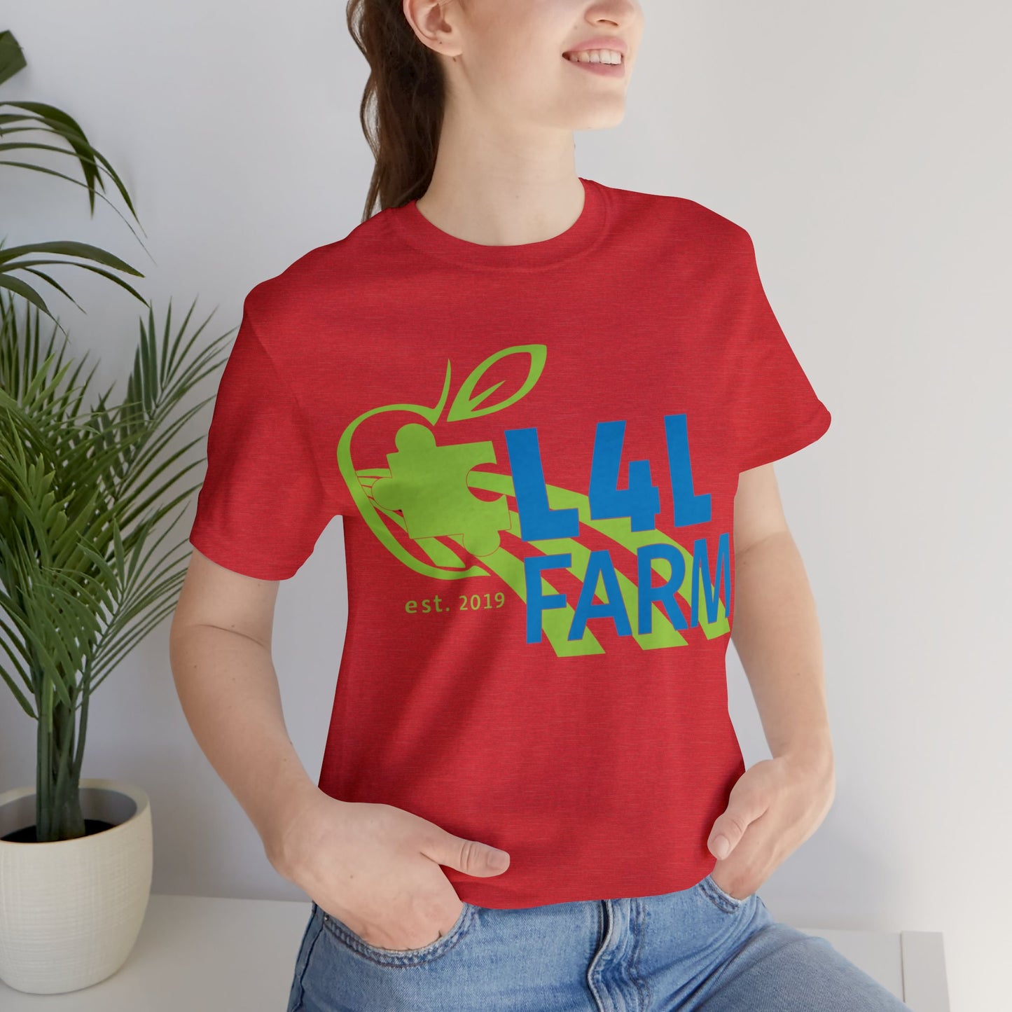 L4L Farm Unisex Jersey Short Sleeve Tee