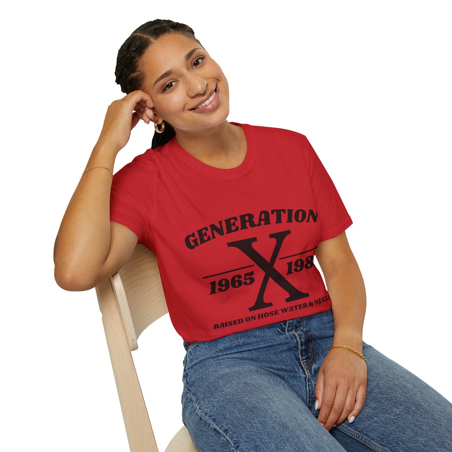 Generation X Softstyle T-Shirt with oversized design