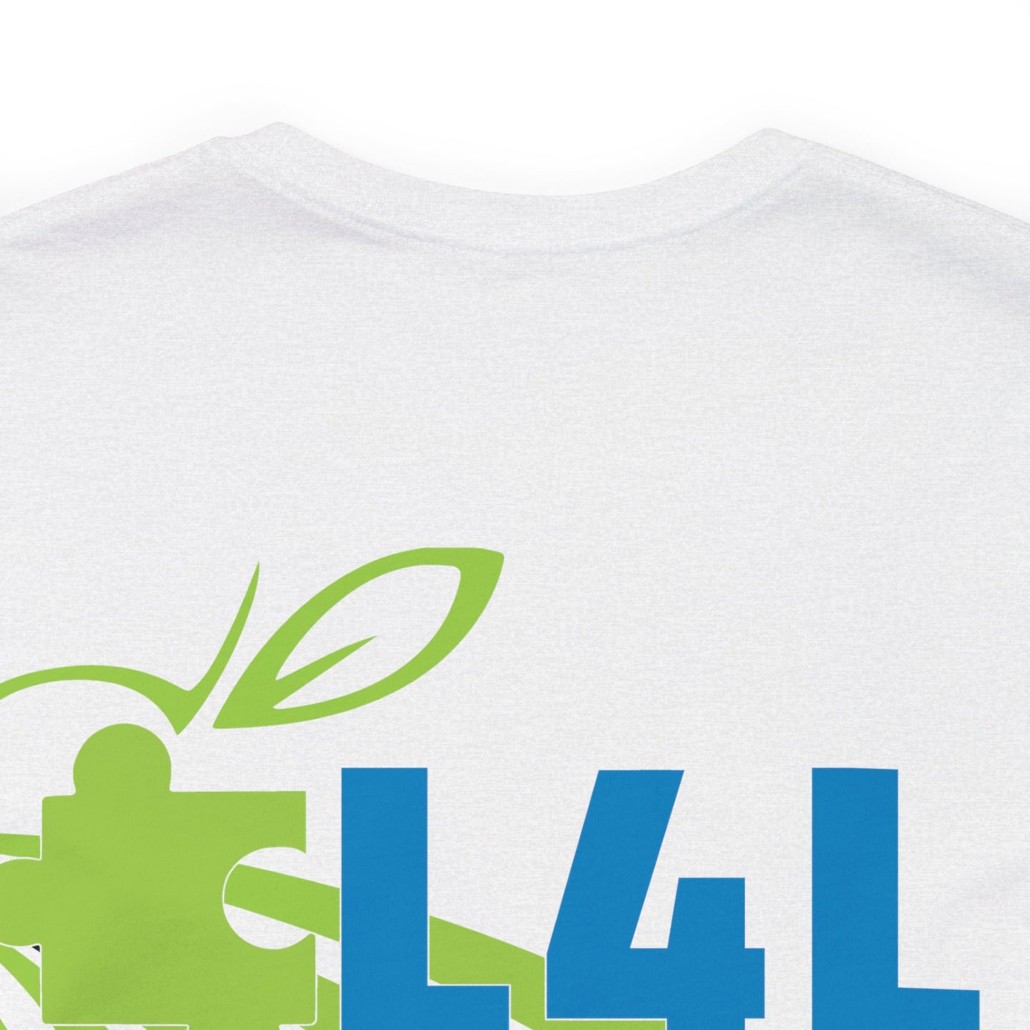 L4L Farm Front and Back design Unisex Jersey Short Sleeve Tee