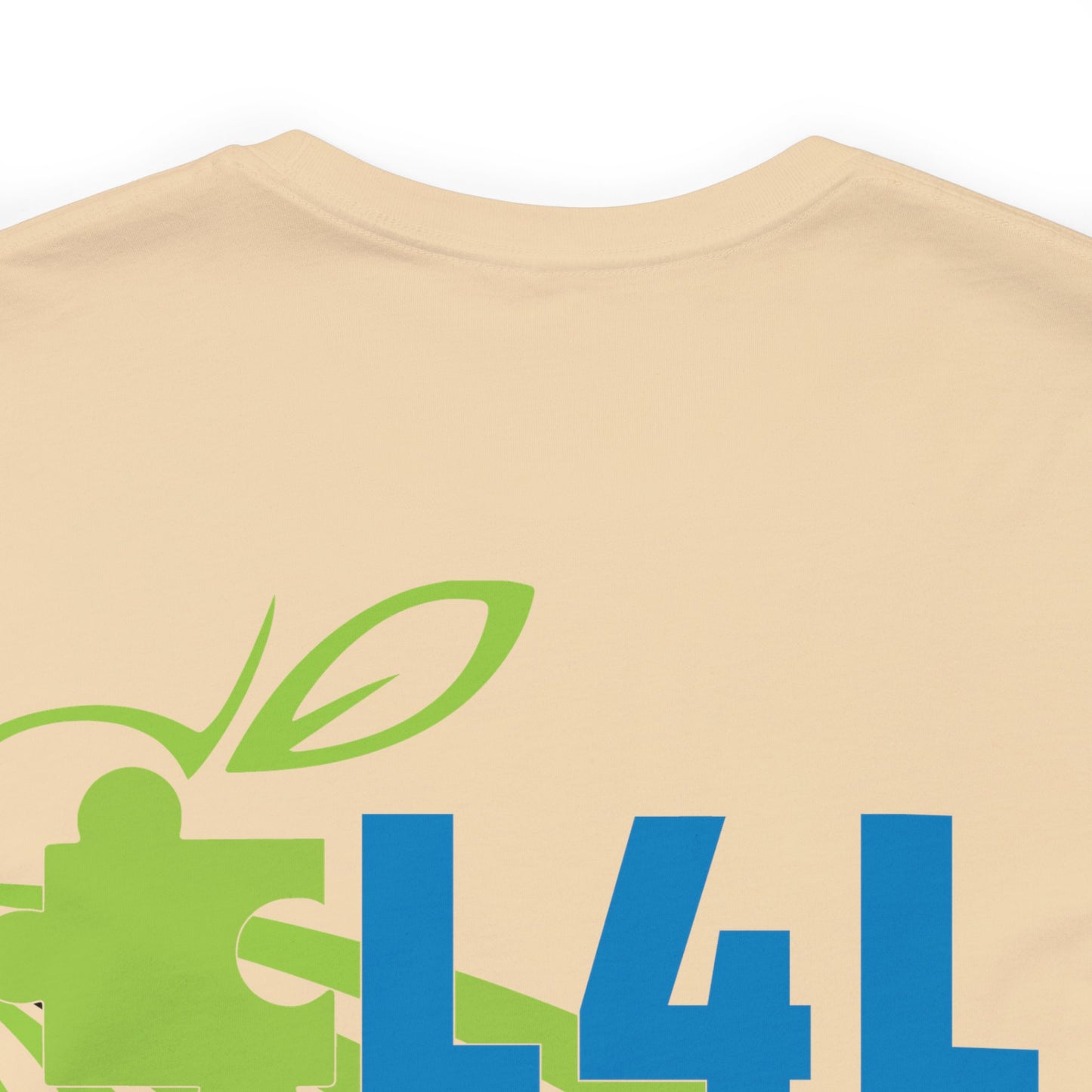 L4L Farm Front and Back design Unisex Jersey Short Sleeve Tee