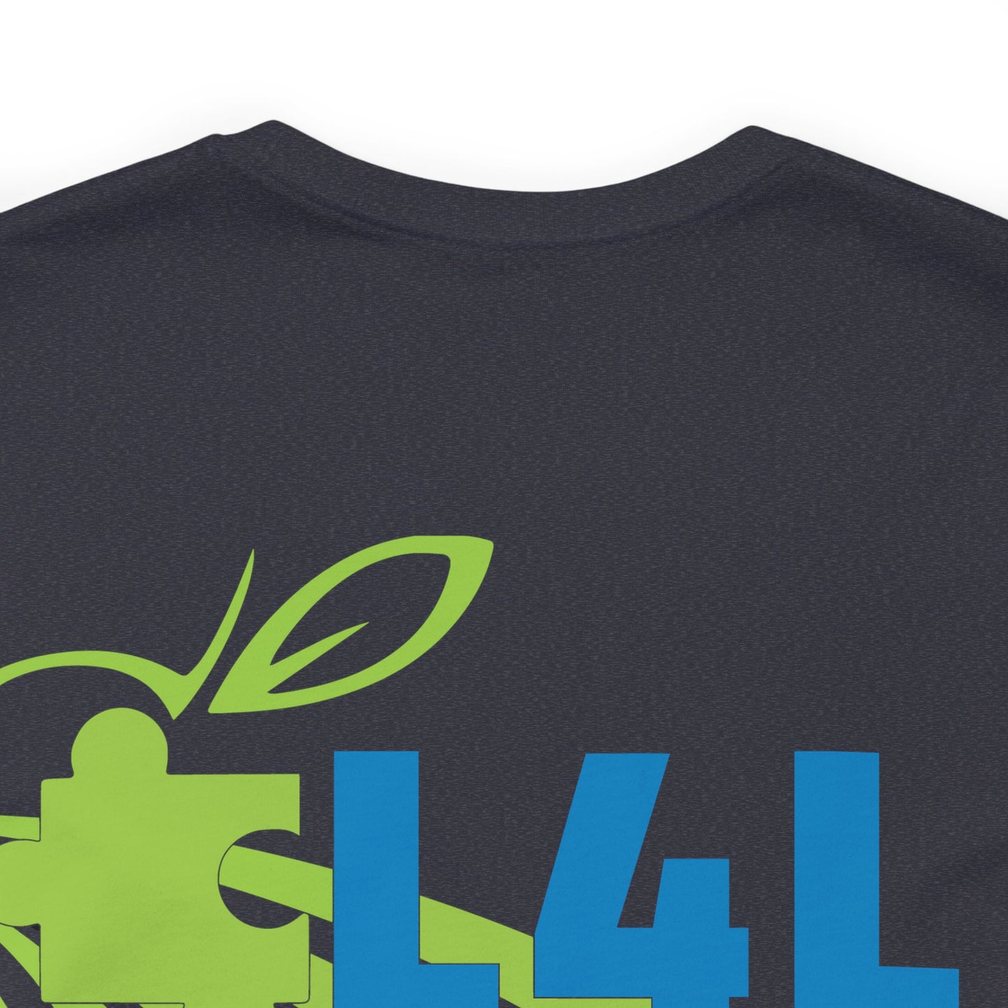 L4L Farm Front and Back design Unisex Jersey Short Sleeve Tee