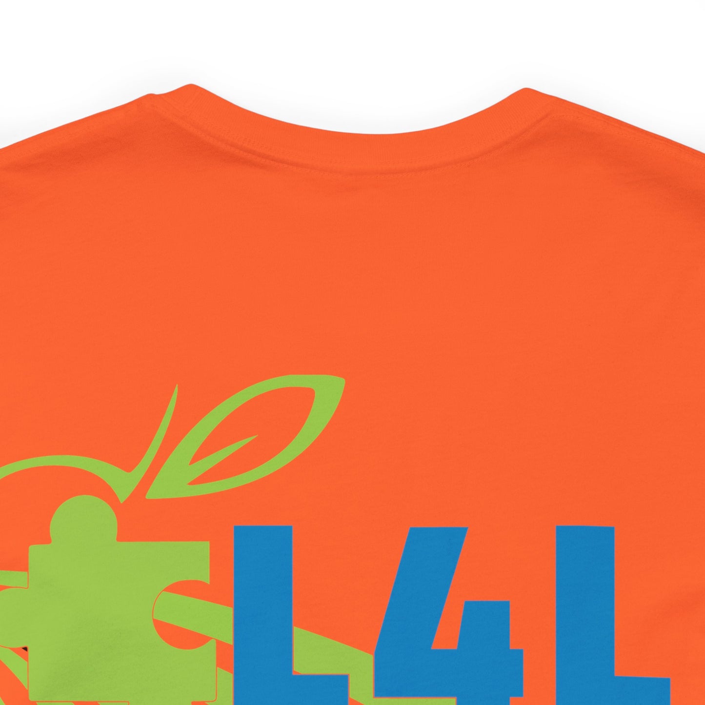 L4L Farm Front and Back design Unisex Jersey Short Sleeve Tee