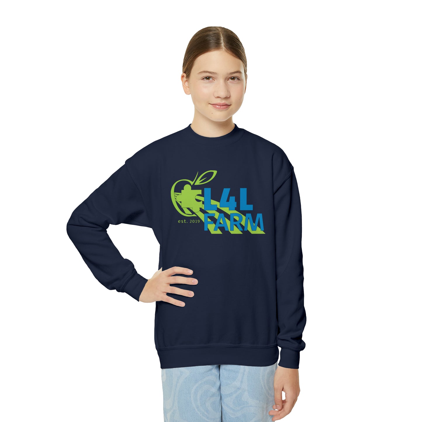 L4L Farm Youth Crewneck Sweatshirt