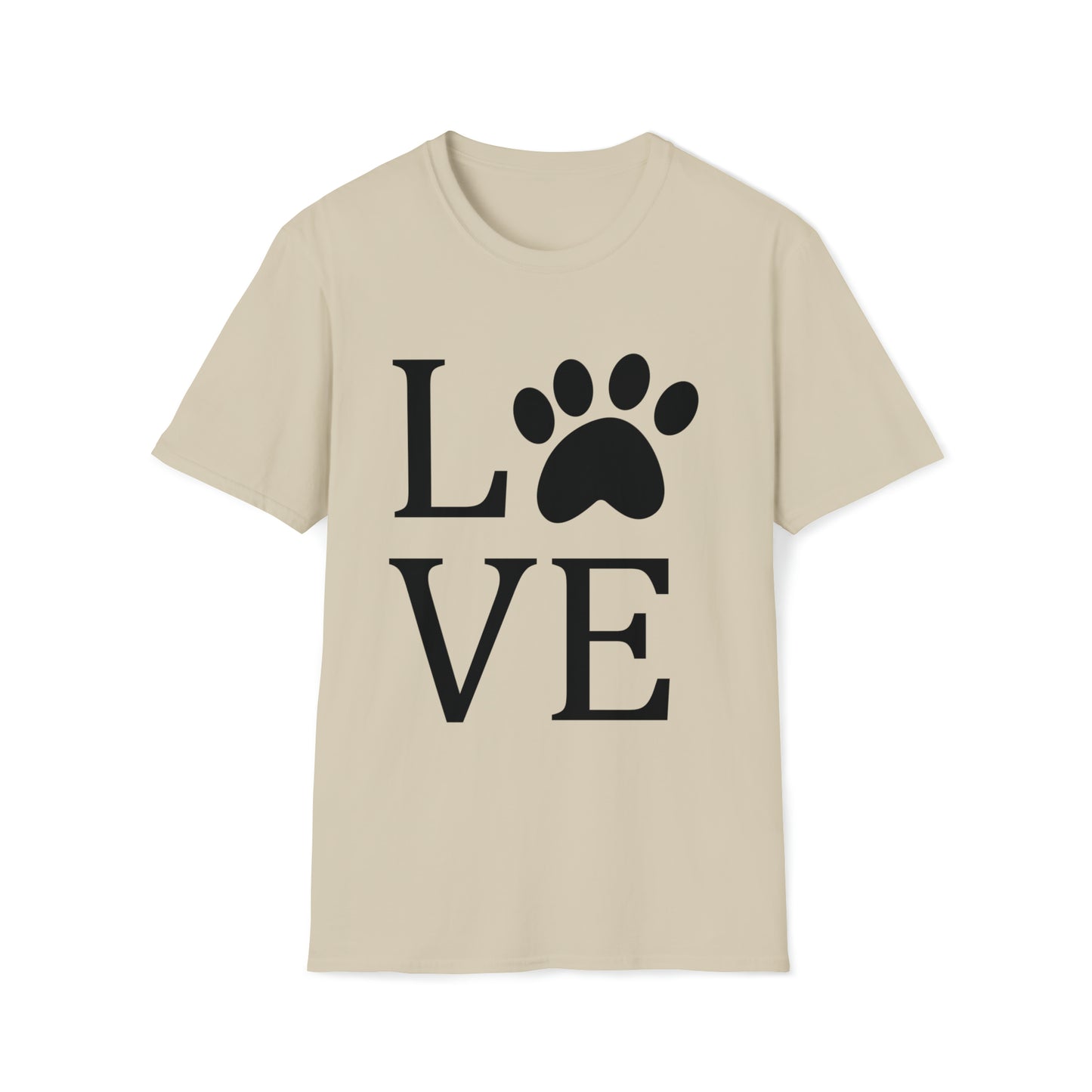 Love my Dog Graphic Tee Unisex Softstyle T-Shirt