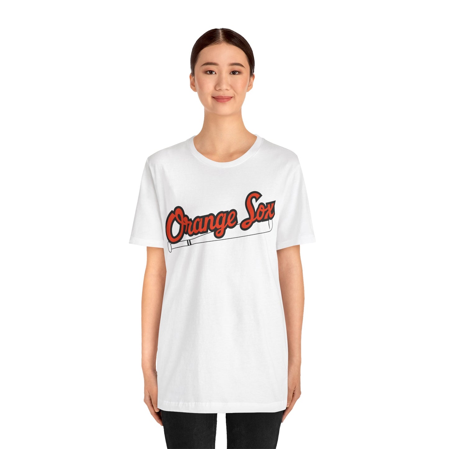 Orange Sox Short Sleeve Tee