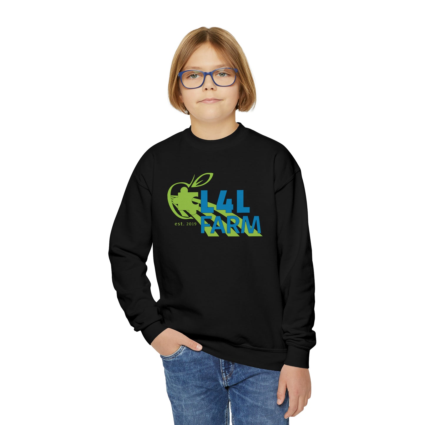 L4L Farm Youth Crewneck Sweatshirt