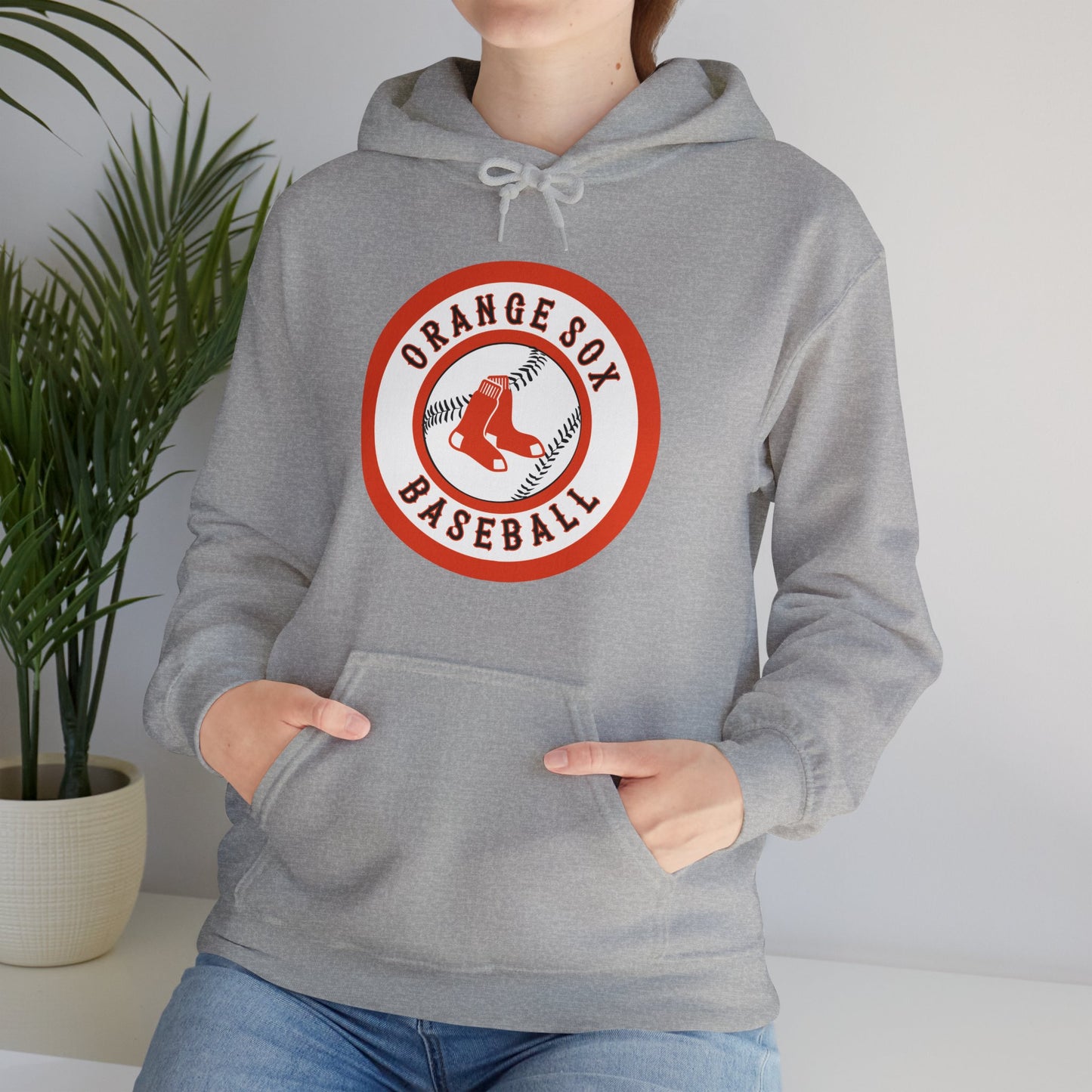 Orange Sox Unisex Heavy Blend™ Hooded Sweatshirt