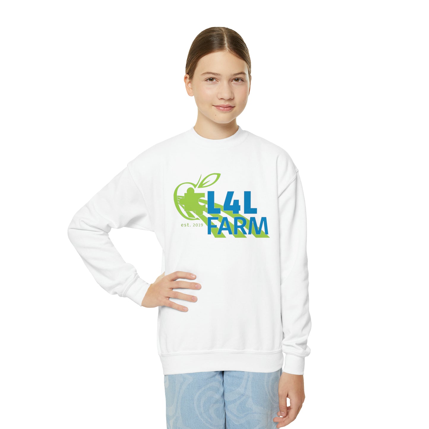 L4L Farm Youth Crewneck Sweatshirt