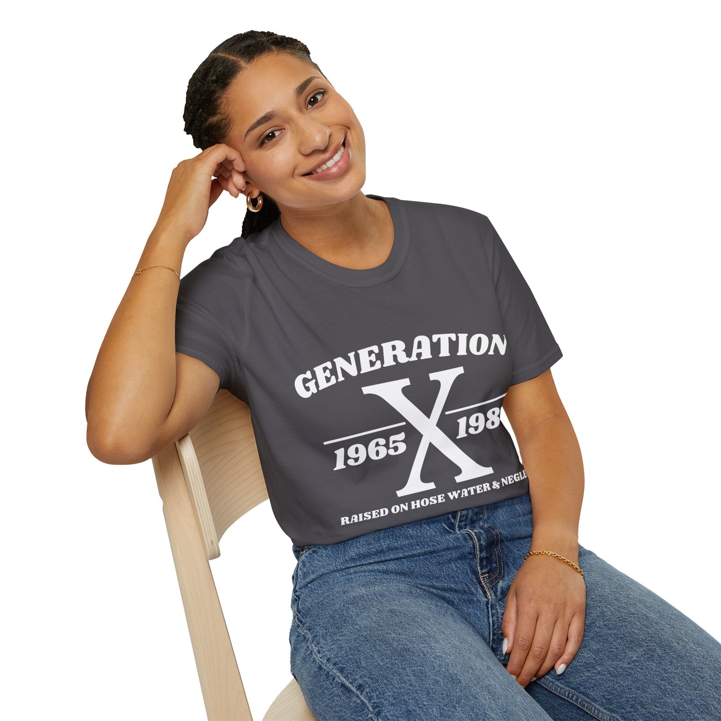 Generation X Softstyle T-Shirt with oversized design