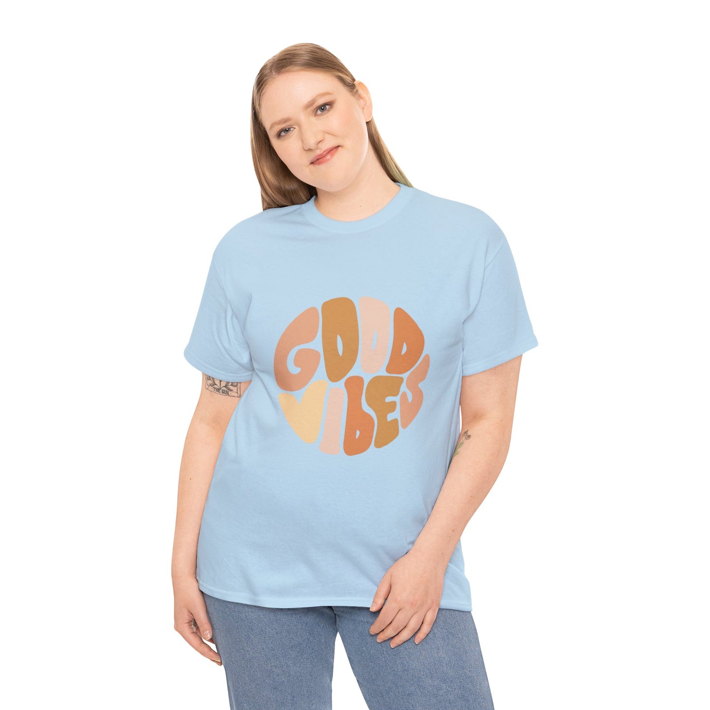 Good Vibes Unisex Heavy Cotton Tee