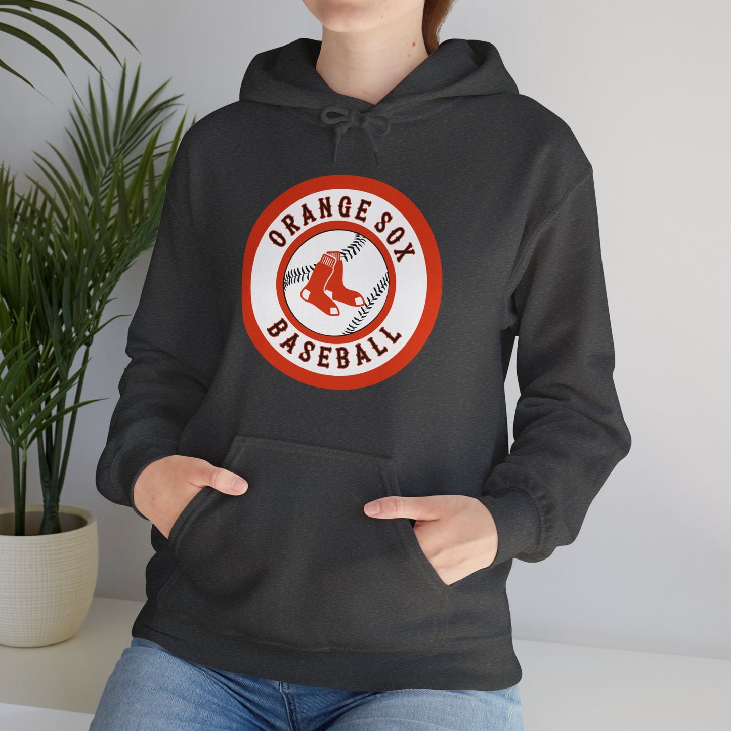 Orange Sox Unisex Heavy Blend™ Hooded Sweatshirt