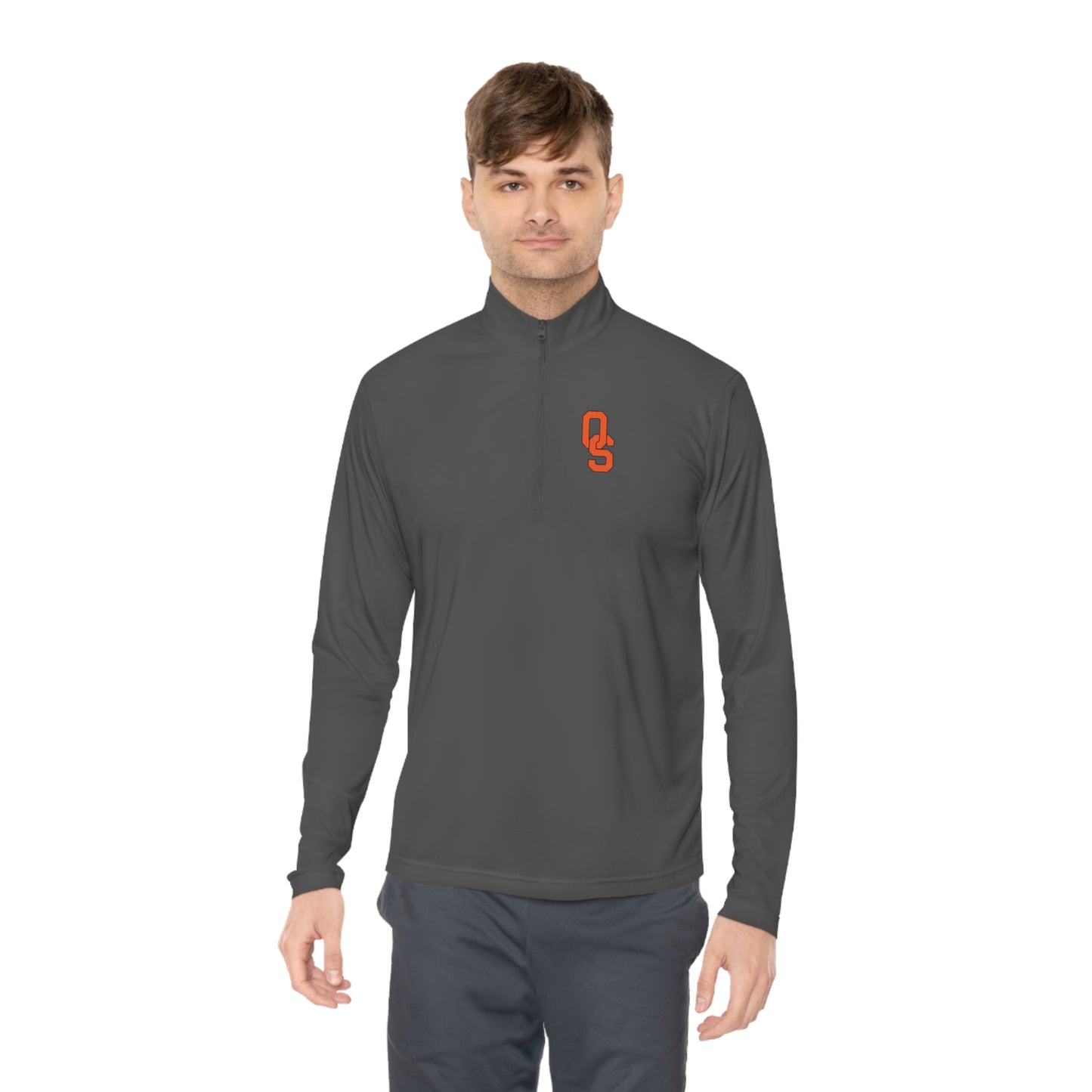 Orange Sox Unisex Quarter-Zip Pullover
