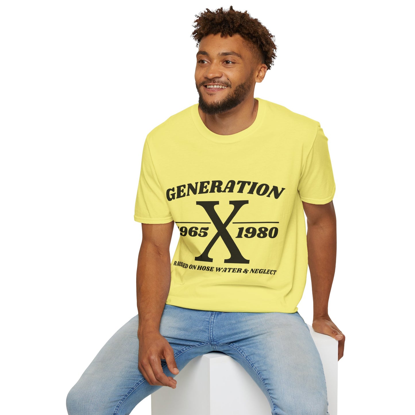 Generation X Softstyle T-Shirt with oversized design