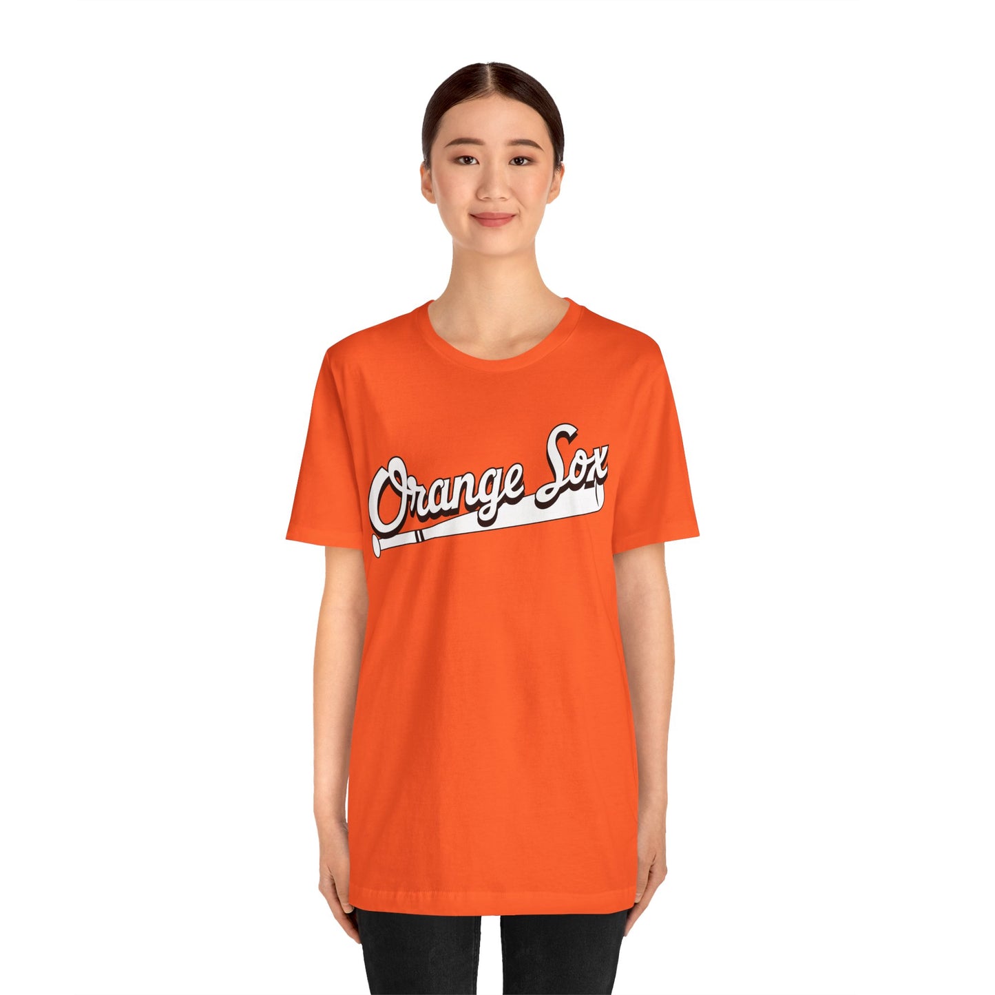 Orange Sox Short Sleeve Tee