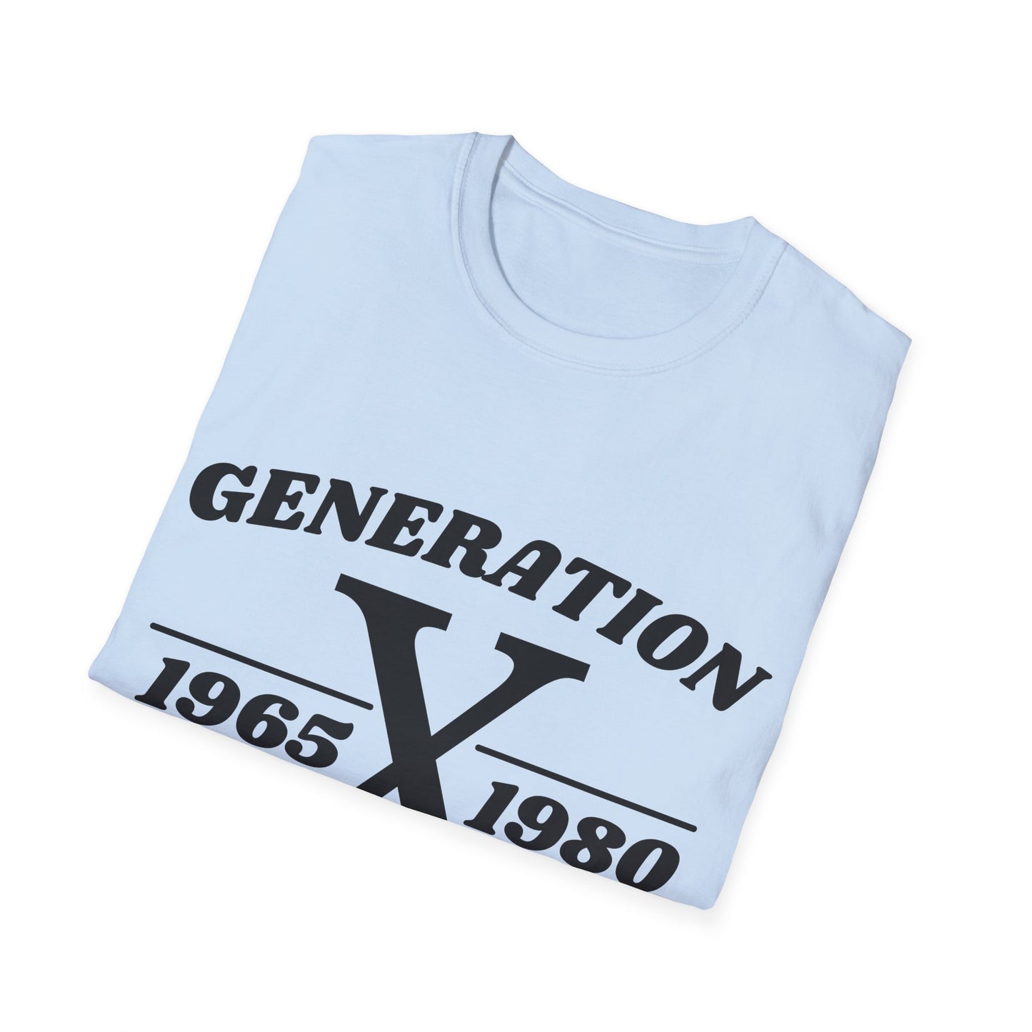 Generation X Softstyle T-Shirt with oversized design