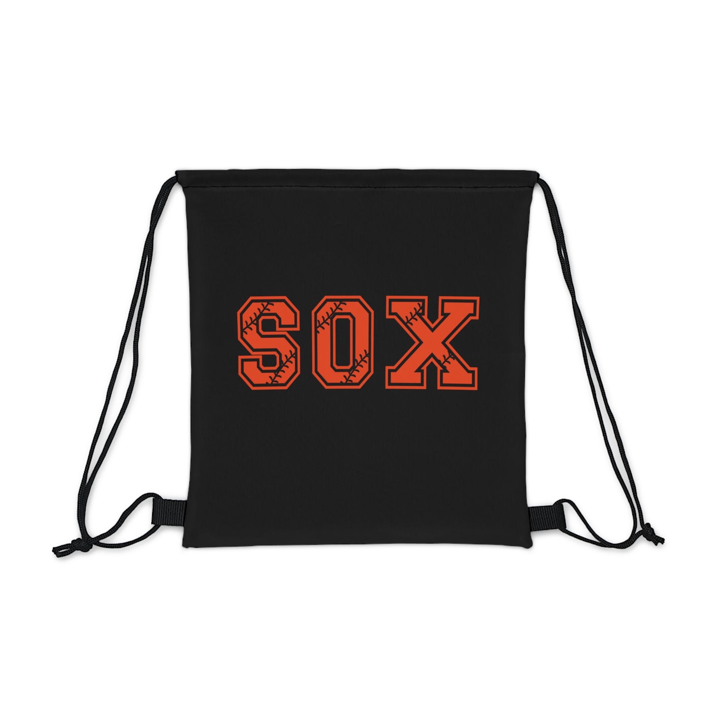 Orange Sox Outdoor Drawstring Bag