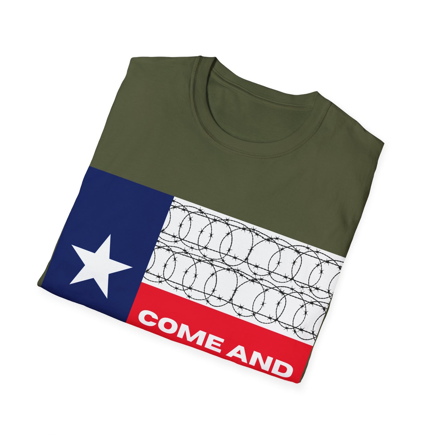 Texas Come and Cut it Softstyle T-Shirt
