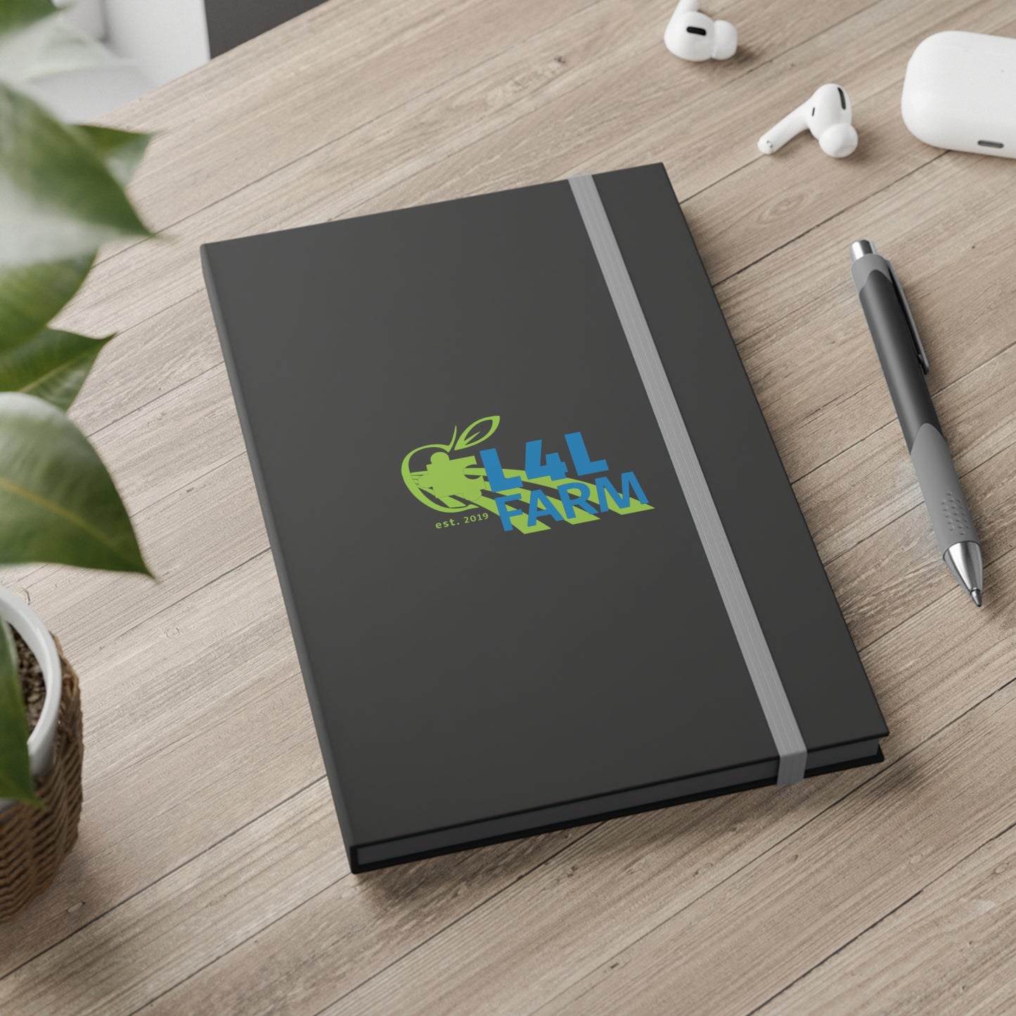 L4L Farm Color Contrast Notebook - Ruled