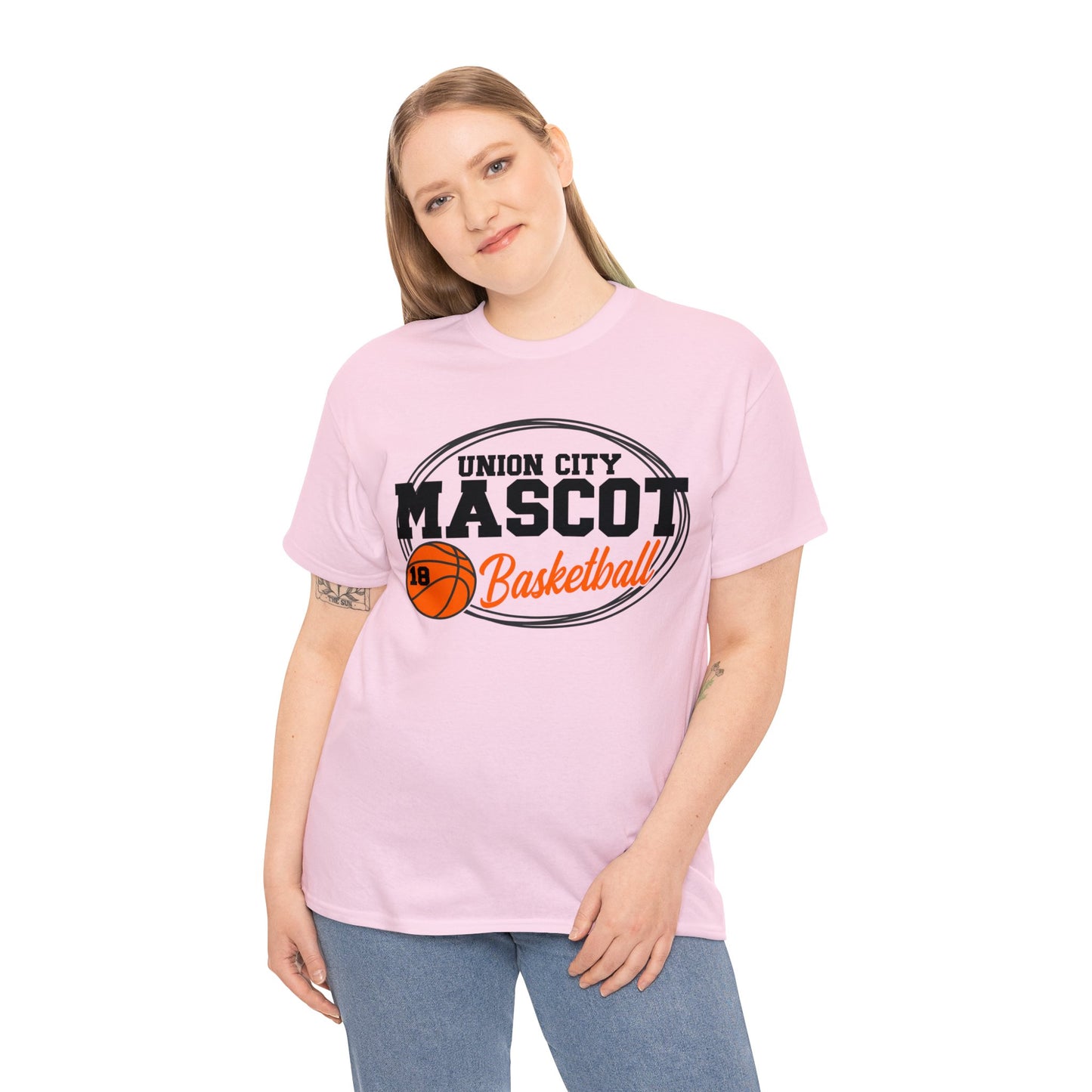 Custom School and Mascot BASKETBALL T-Shirt