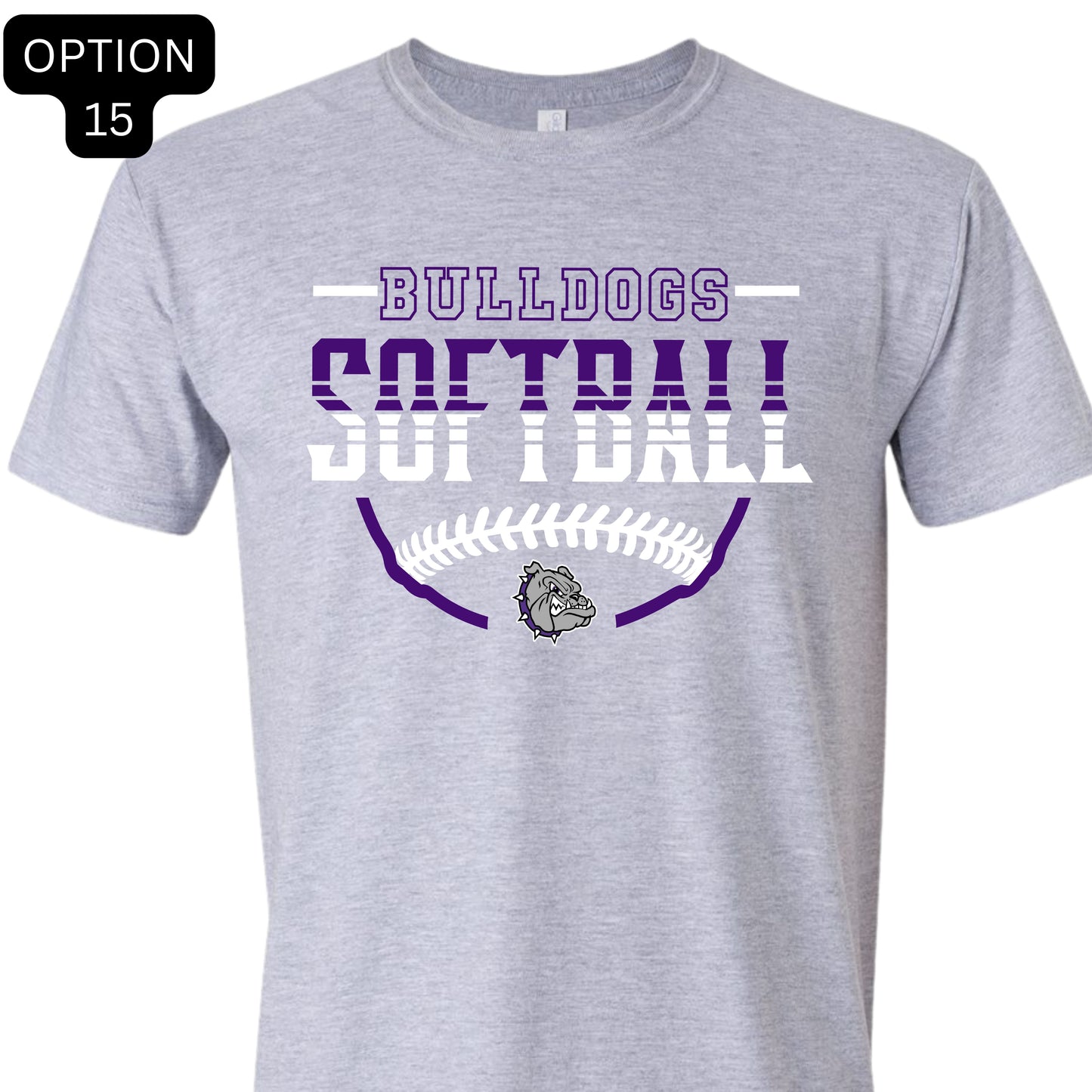 East Knox Bulldogs Softball Designs