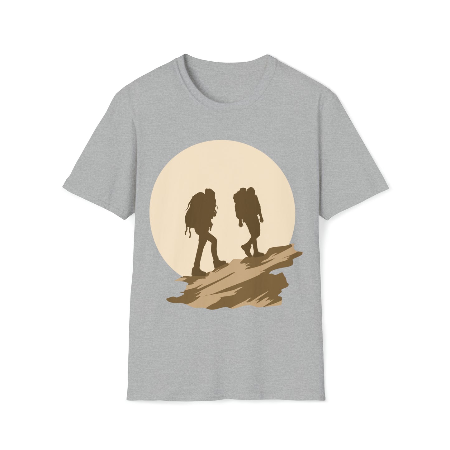 Hiking Graphic Tee Unisex Softstyle T-Shirt