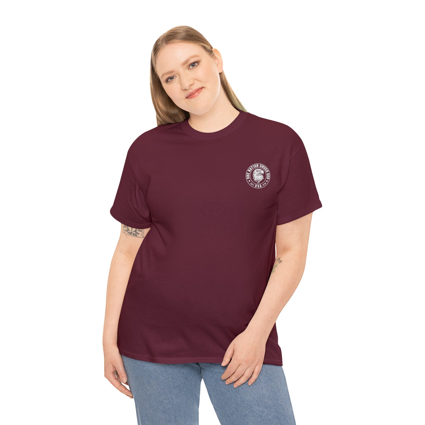 USA Don't Tread on Me Unisex Heavy Cotton Tee