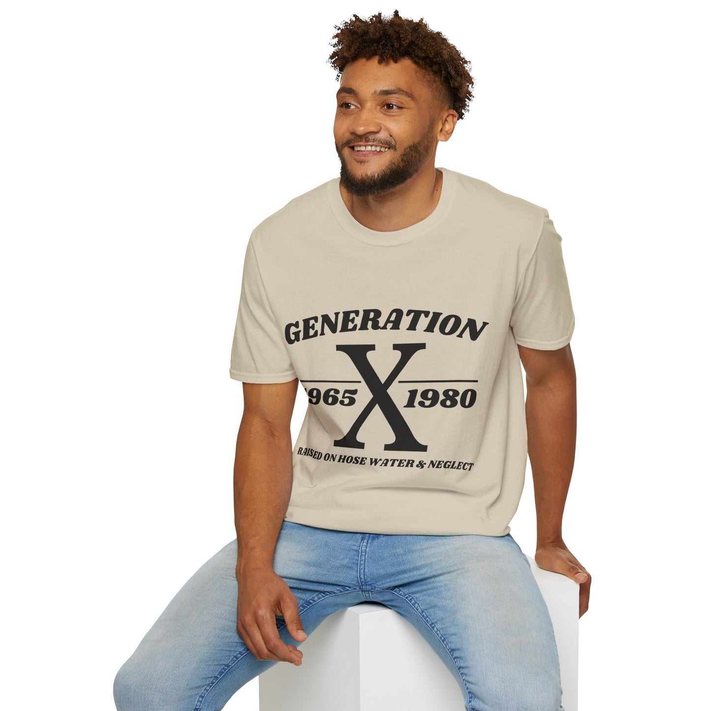 Generation X Softstyle T-Shirt with oversized design