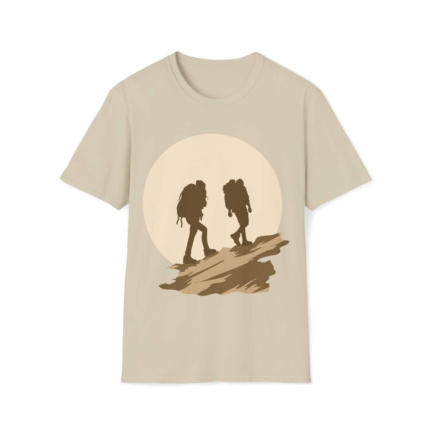 Hiking Graphic Tee Unisex Softstyle T-Shirt