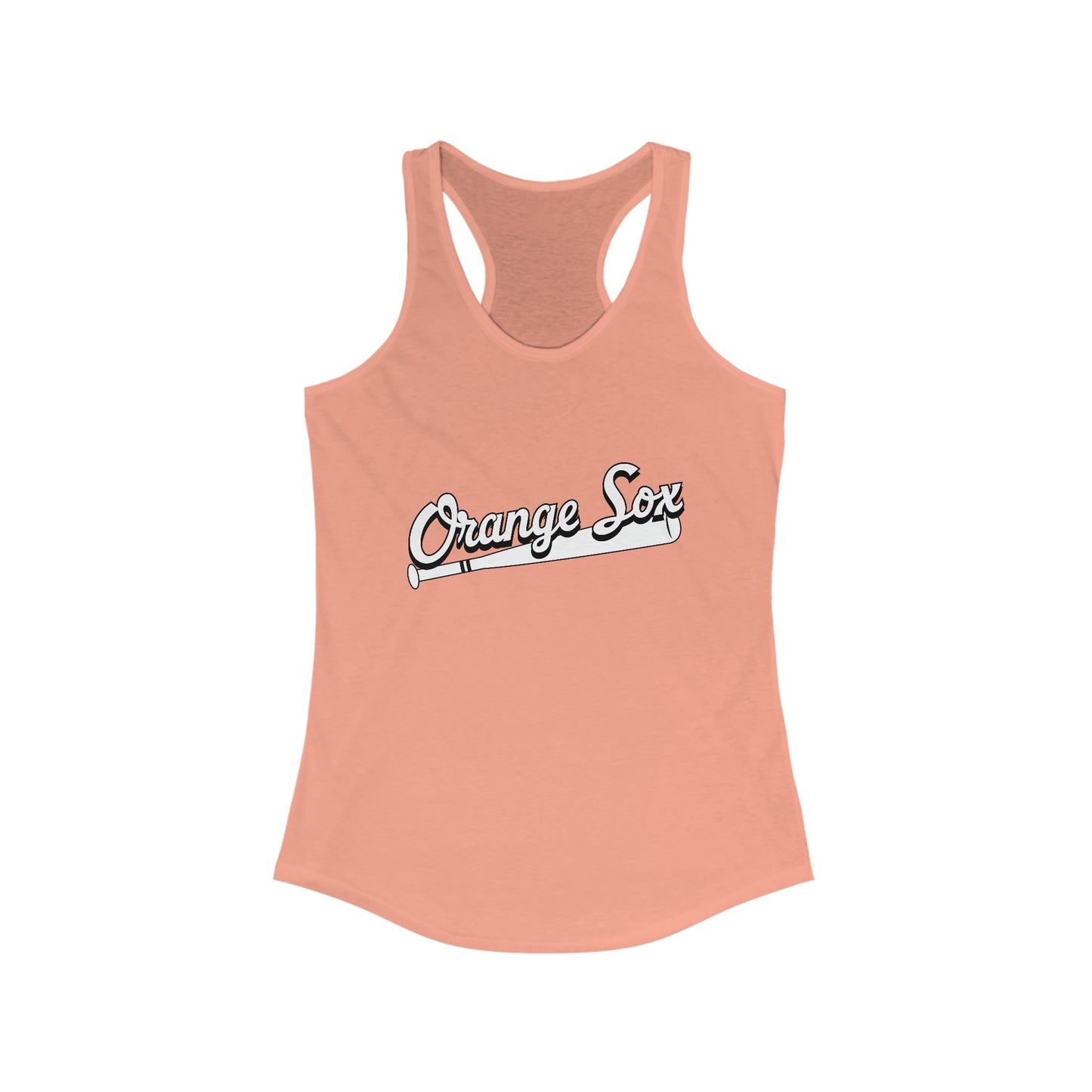 Orange Sox Women's Ideal Racerback Tank
