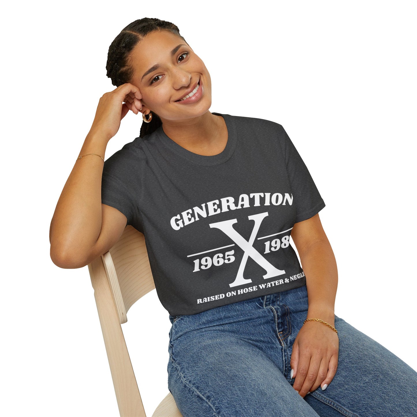 Generation X Softstyle T-Shirt with oversized design