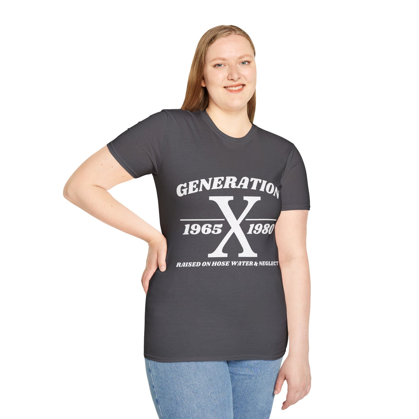 Generation X Softstyle T-Shirt with oversized design