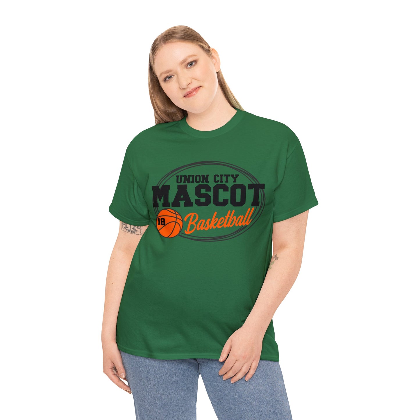 Custom School and Mascot BASKETBALL T-Shirt