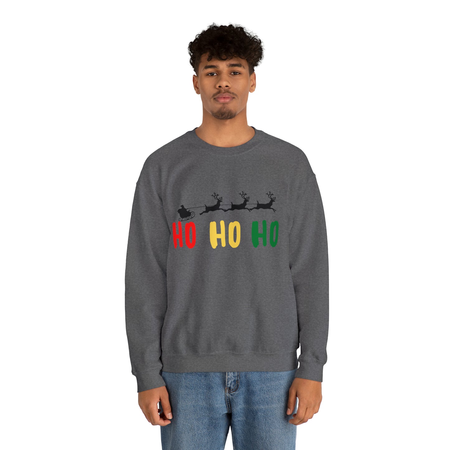 Ho Ho Ho Christmas Crewneck Sweatshirt